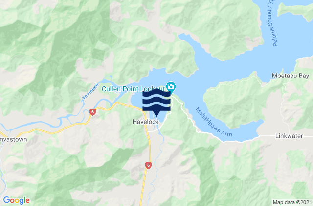 Havelock, New Zealand潮水