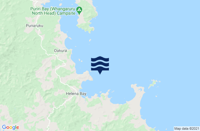 Helena Bay, New Zealand潮水