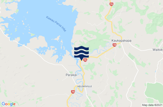 Helensville, New Zealand潮水