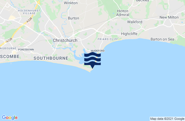 Hengistbury Head, United Kingdom潮水