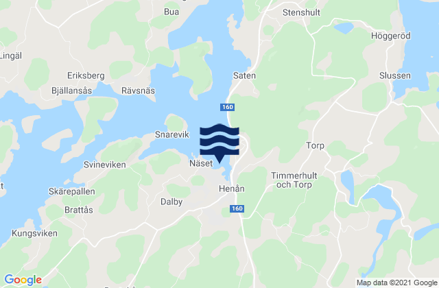 Henån, Sweden潮水