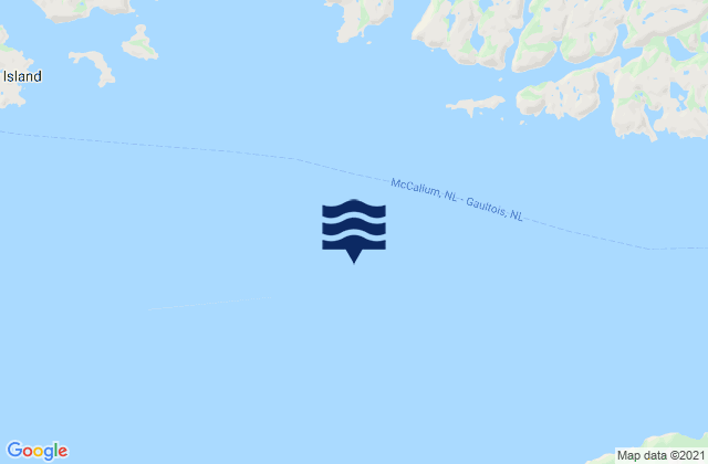 Hermitage Bay, Canada潮水