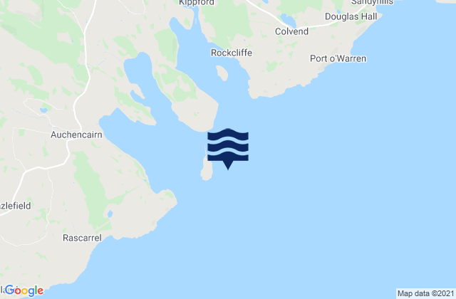 Hestan Island, United Kingdom潮水