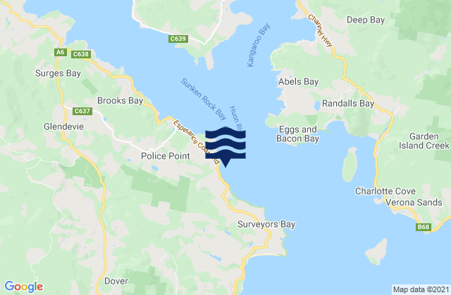 Hideaway Bay, Australia潮水