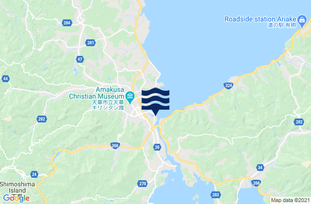 Higashimachi, Japan潮水