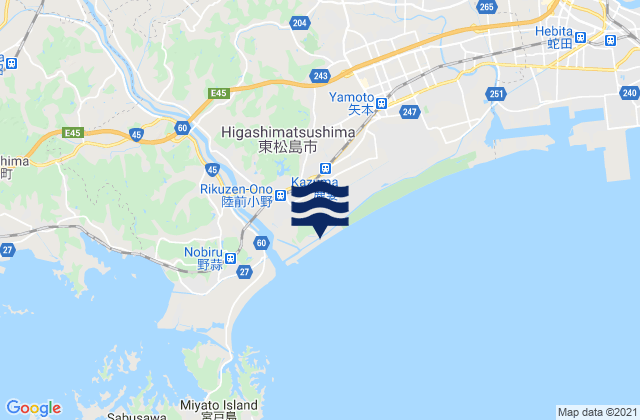 Higashimatshushima Shi, Japan潮水