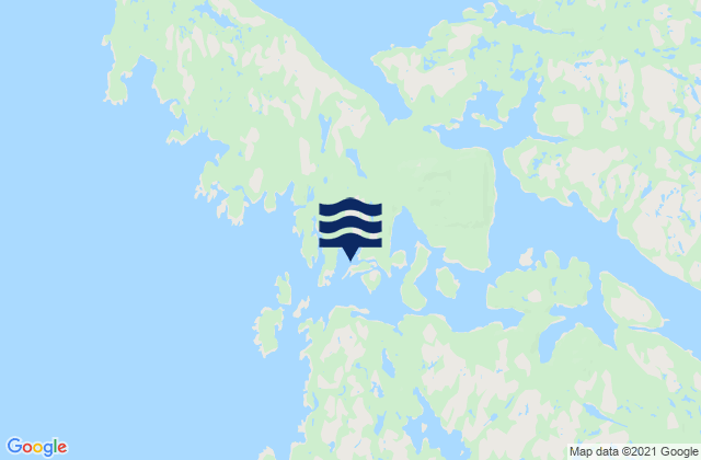 Higgins Island, Canada潮水