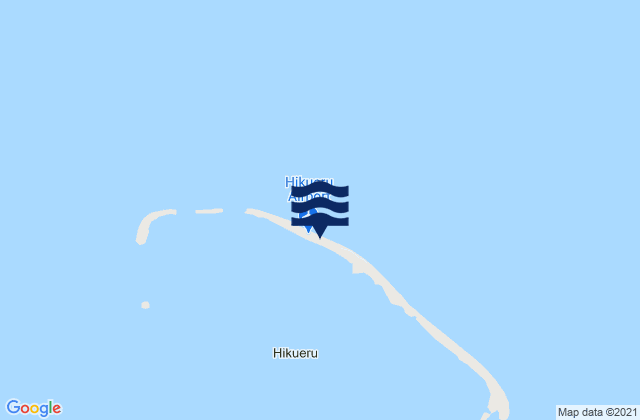 Hikueru, French Polynesia潮水