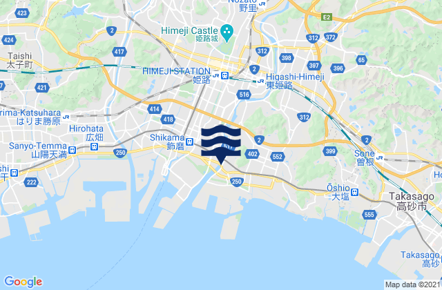 Himeji, Japan潮水