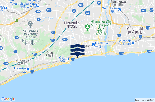 Hiratsuka Shi, Japan潮水