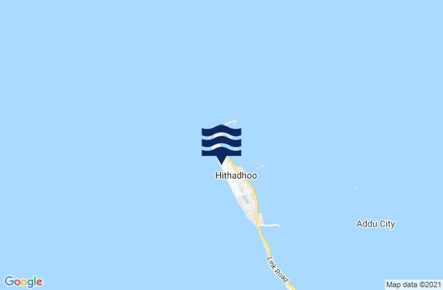 Hithadhoo, Maldives潮水