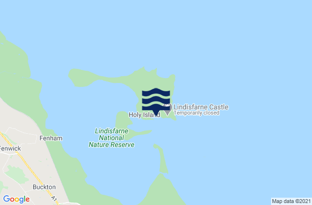 Holy Island, United Kingdom潮水