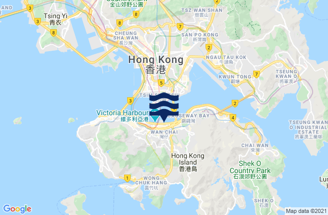 Hong Kong, Hong Kong潮水