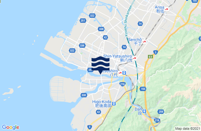 Honmachi, Japan潮水