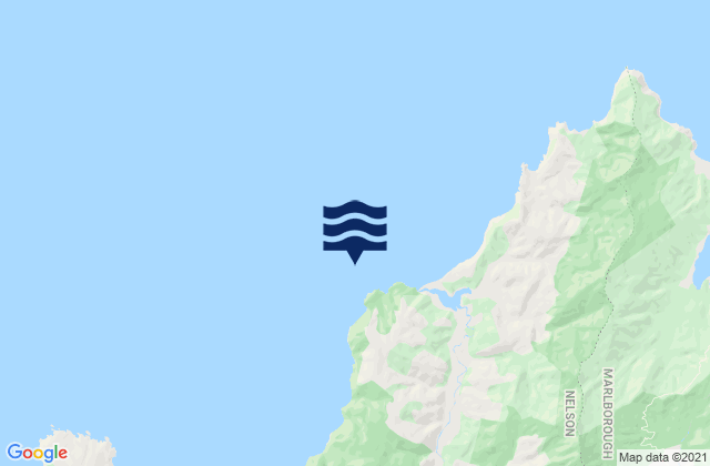 Hori Bay, New Zealand潮水
