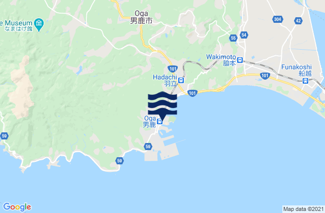 Hunagawa, Japan潮水