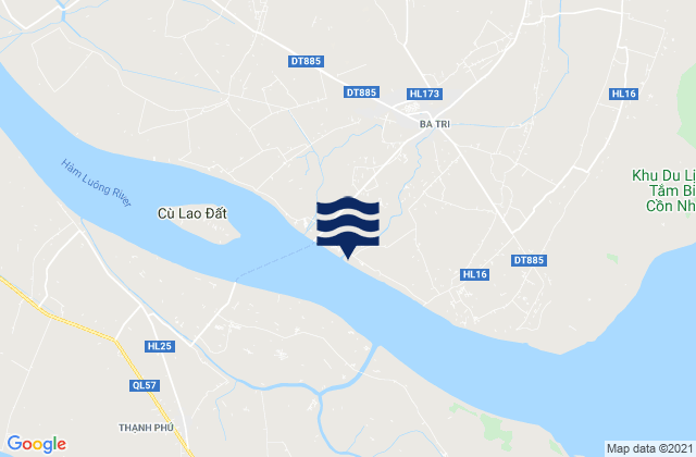 Huyện Ba Tri, Vietnam潮水