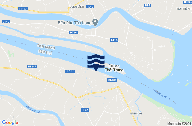 Huyện Bình Đại, Vietnam潮水