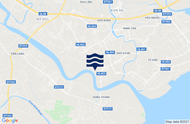 Huyện Kiến Thụy, Vietnam潮水