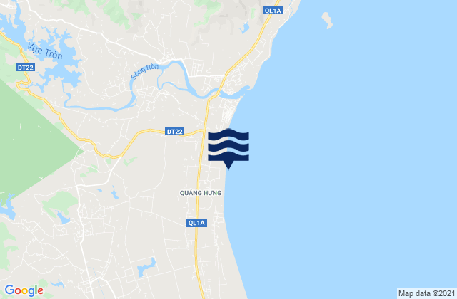 Huyện Quảng Trạch, Vietnam潮水