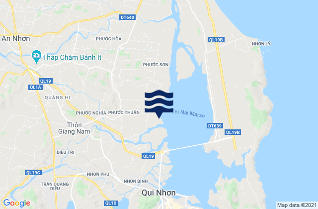 Huyện Tuy Phước, Vietnam潮水