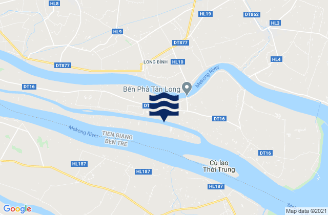 Huyện Tân Phú Đông, Vietnam潮水