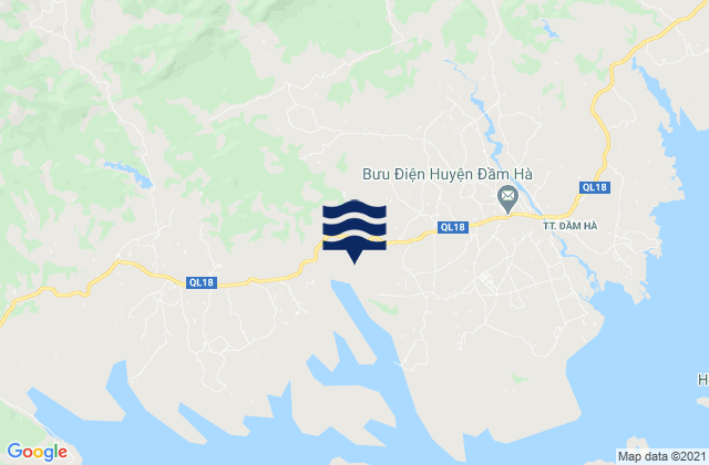 Huyện Đầm Hà, Vietnam潮水