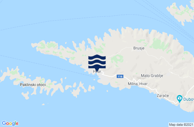 Hvar, Croatia潮水
