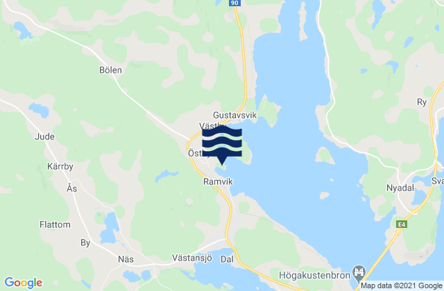 Härnösands Kommun, Sweden潮水