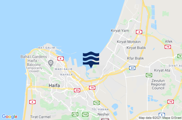 Ibṭīn, Israel潮水