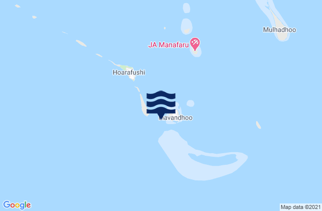 Ihavandu Maldive Islands, India潮水