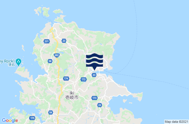 Iki Shi, Japan潮水
