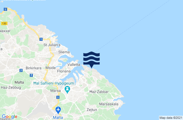 Il-Kalkara, Malta潮水