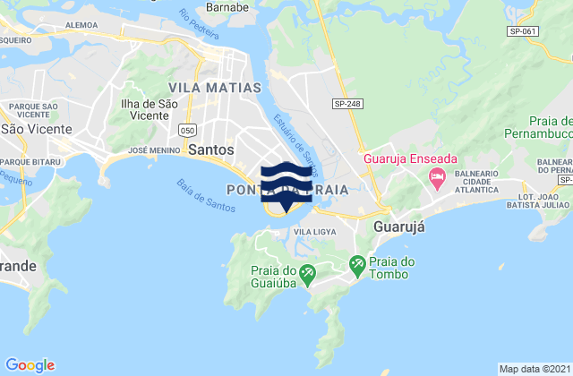 Ilhas das Palmas, Brazil潮水