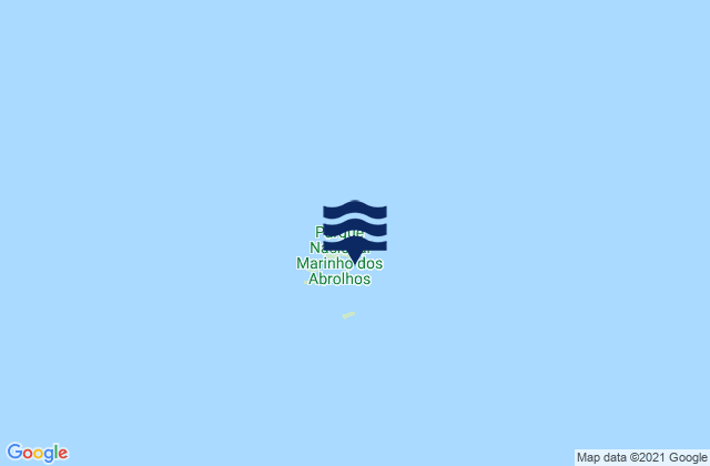 Ilhas dos Abrolhos, Brazil潮水