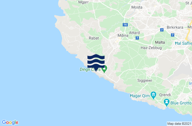 Imtarfa, Malta潮水