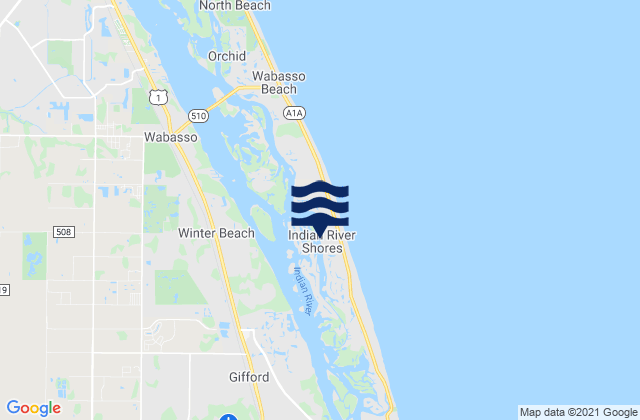 Indian River Shores, United States潮水