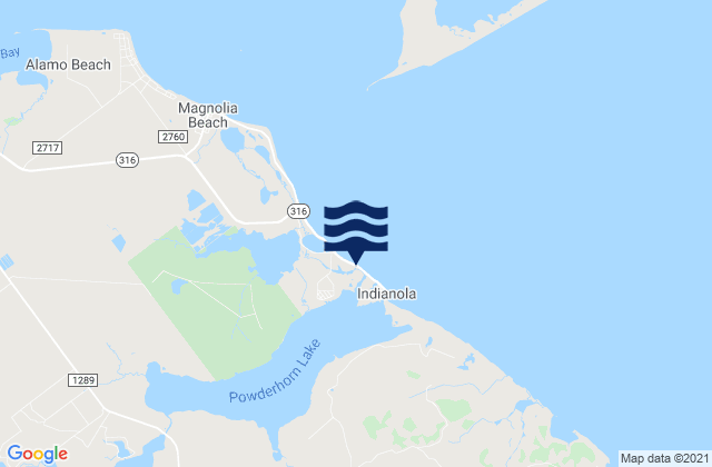 Indianola Island, United States潮水