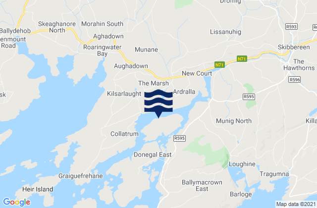 Inishbeg, Ireland潮水