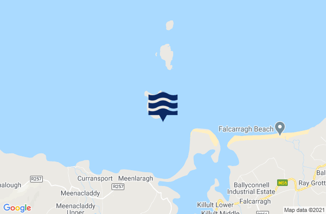 Inishbofin Bay, Ireland潮水