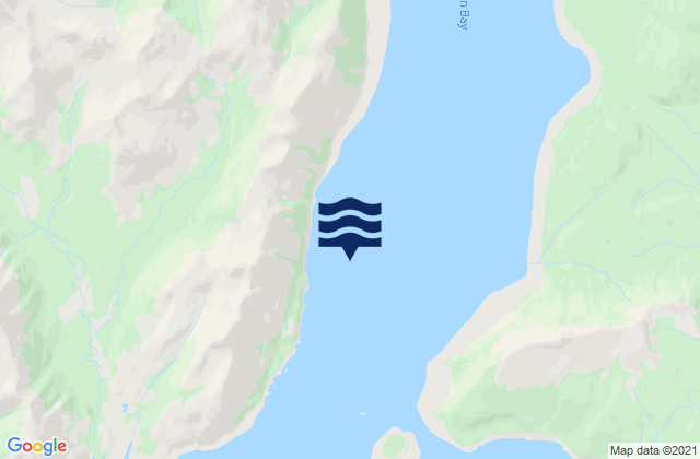 Iniskin Bay, United States潮水