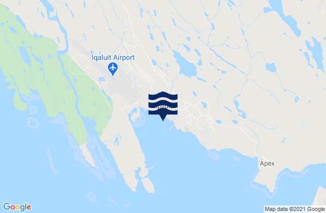 Iqaluit, Canada潮水