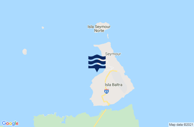 Isla Baltra, Ecuador潮水