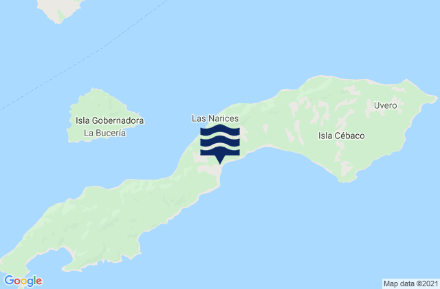 Isla Cébaco, Panama潮水