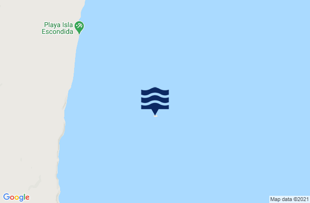 Isla Escondida, Argentina潮水
