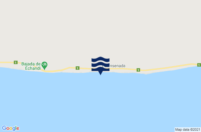 Isla Iguasi, Argentina潮水