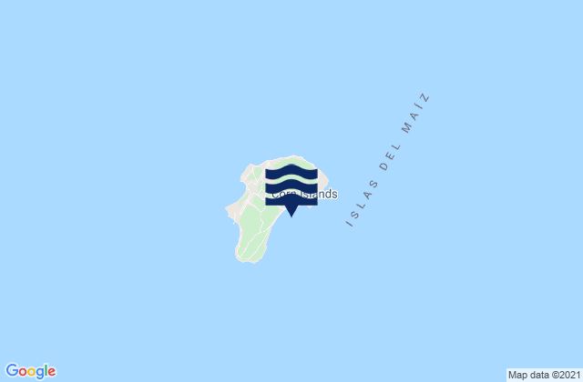 Isla del Maiz Grande, Nicaragua潮水