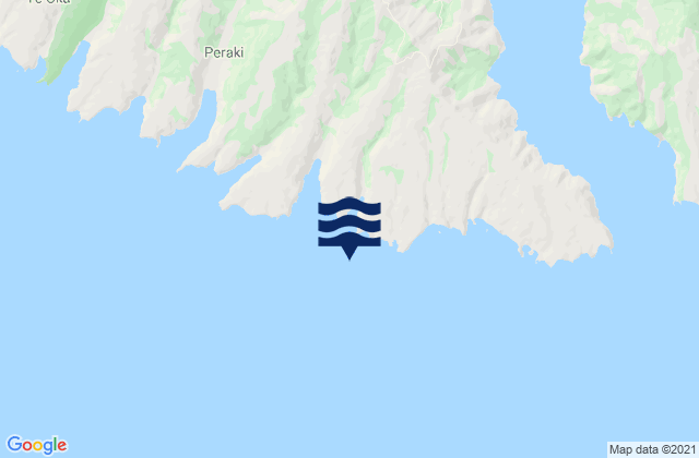 Island Bay, New Zealand潮水