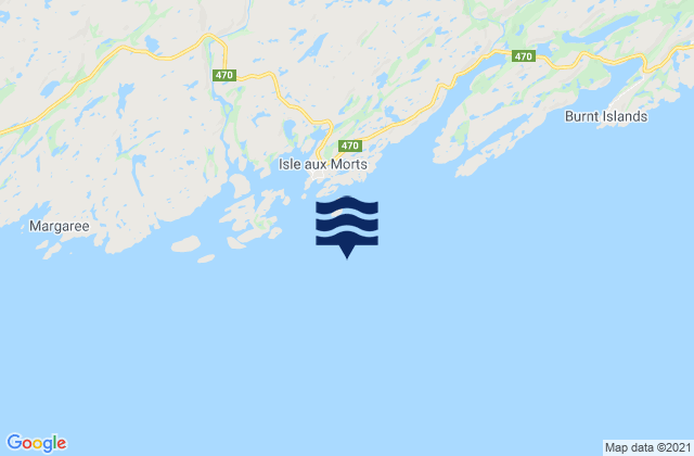 Isle Aux Morts, Canada潮水