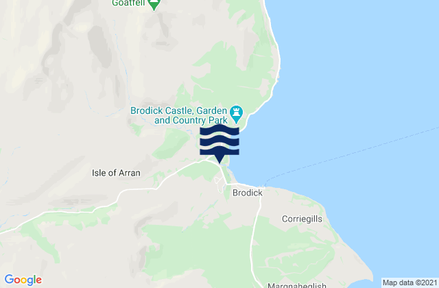 Isle of Arran, United Kingdom潮水